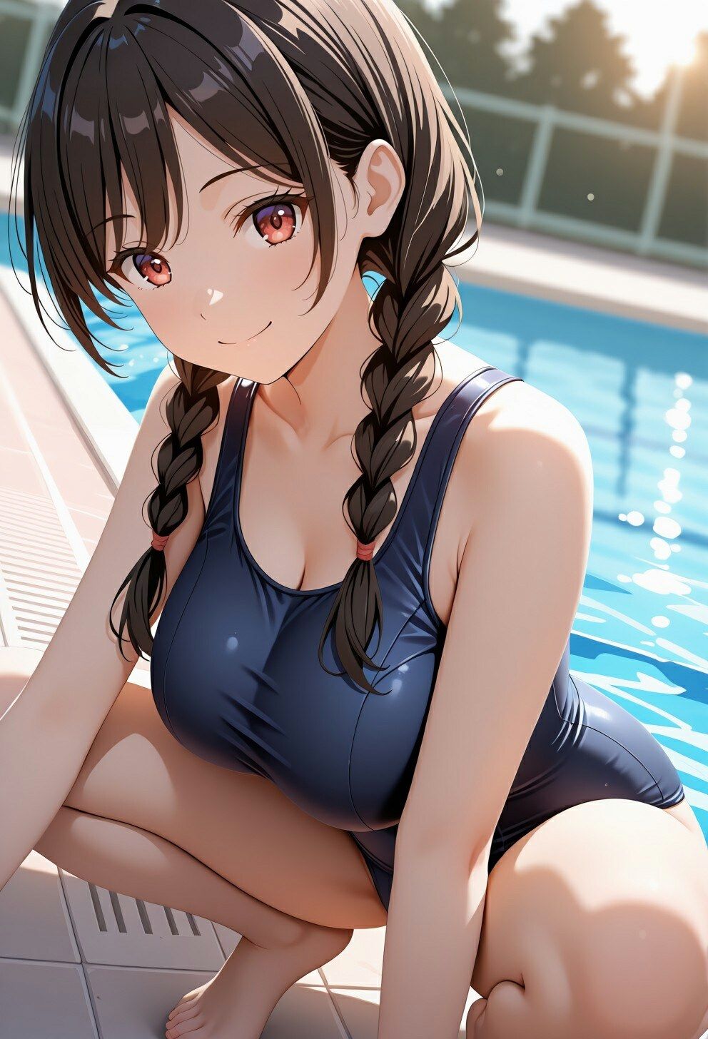 禁断の放課後 教室×プール×秘密の帰宅部 堕落する放課後 - サンプル画像 3