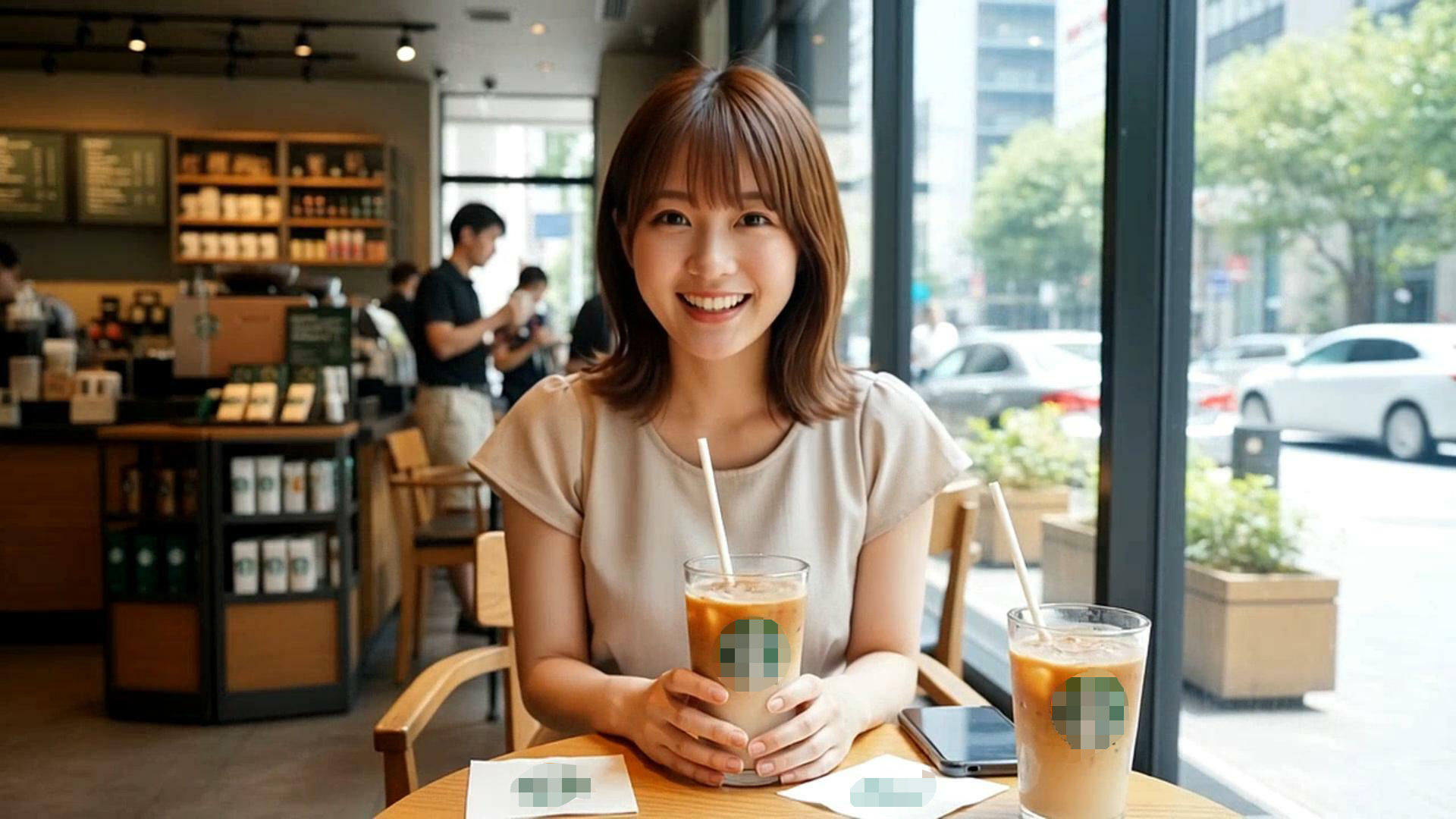 【Kokeru Girl】話題の美女とムフフなサウナデート！一人称視点で味わう圧倒的リアル体験 - サンプル画像 1