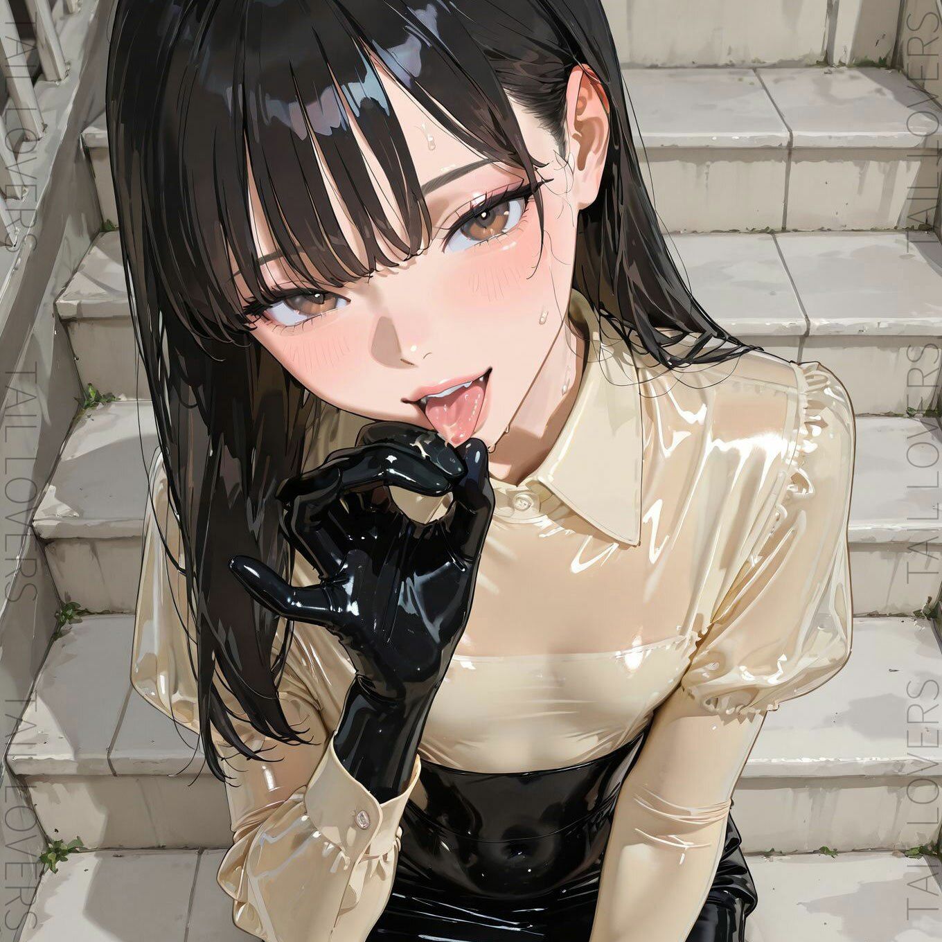 ラバー好きな美人教師と過ごす5日間【初日】 - サンプル画像 6