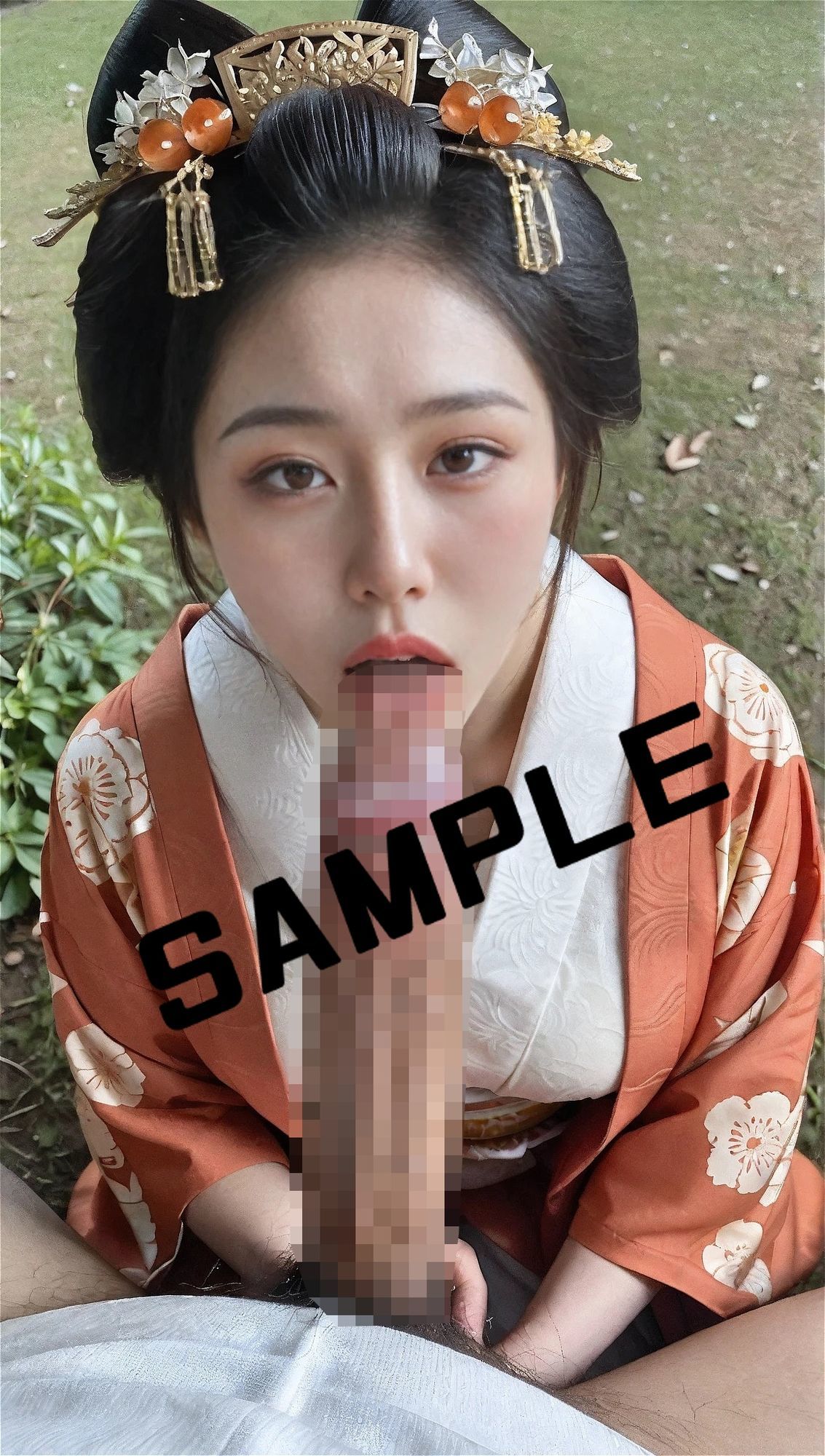 AIフェチフォト集vol.34 女王の息吹 ― 高貴なる浄化の儀 ― - サンプル画像 4