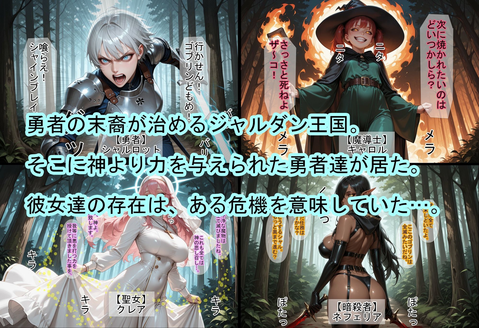 ゴブリン王の帰還〜蹂躙されし王国〜 - サンプル画像 1