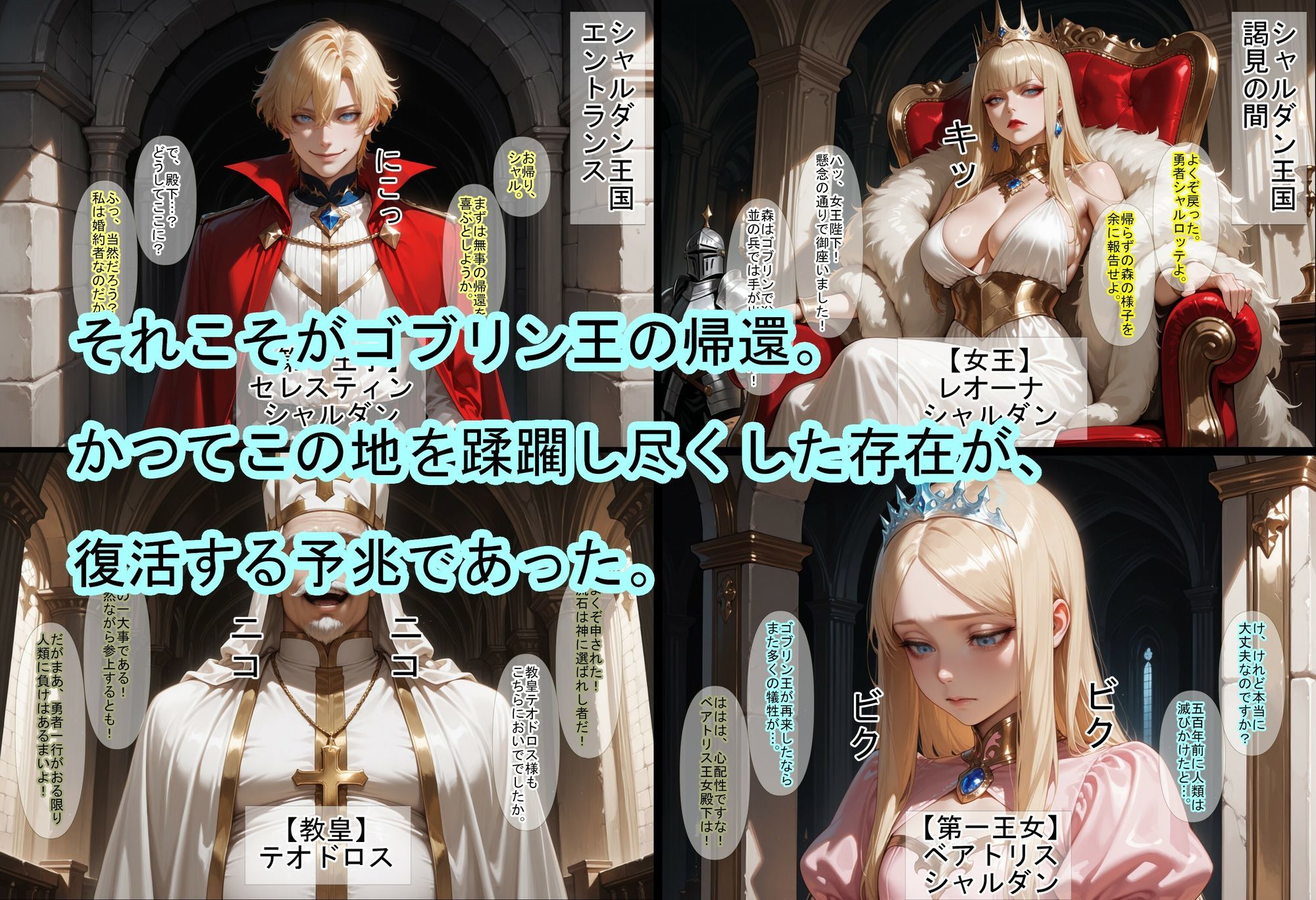 ゴブリン王の帰還〜蹂躙されし王国〜 - サンプル画像 2