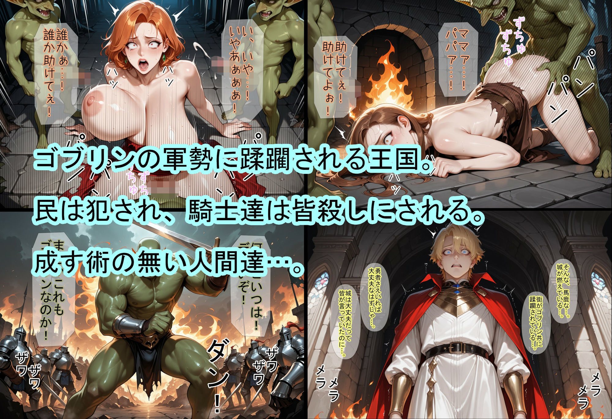 ゴブリン王の帰還〜蹂躙されし王国〜 - サンプル画像 5