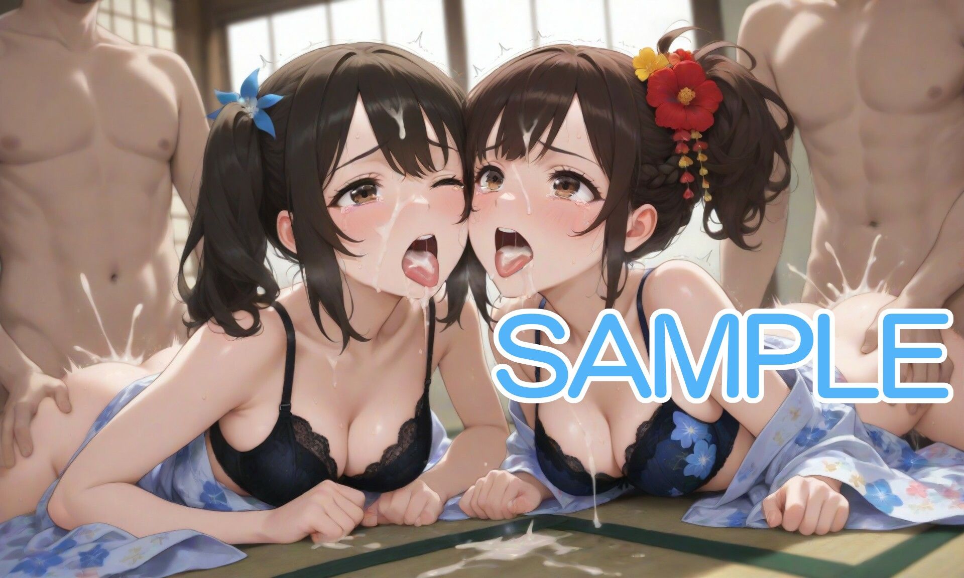 浴衣な女の子と和室で・・・2 - サンプル画像 5