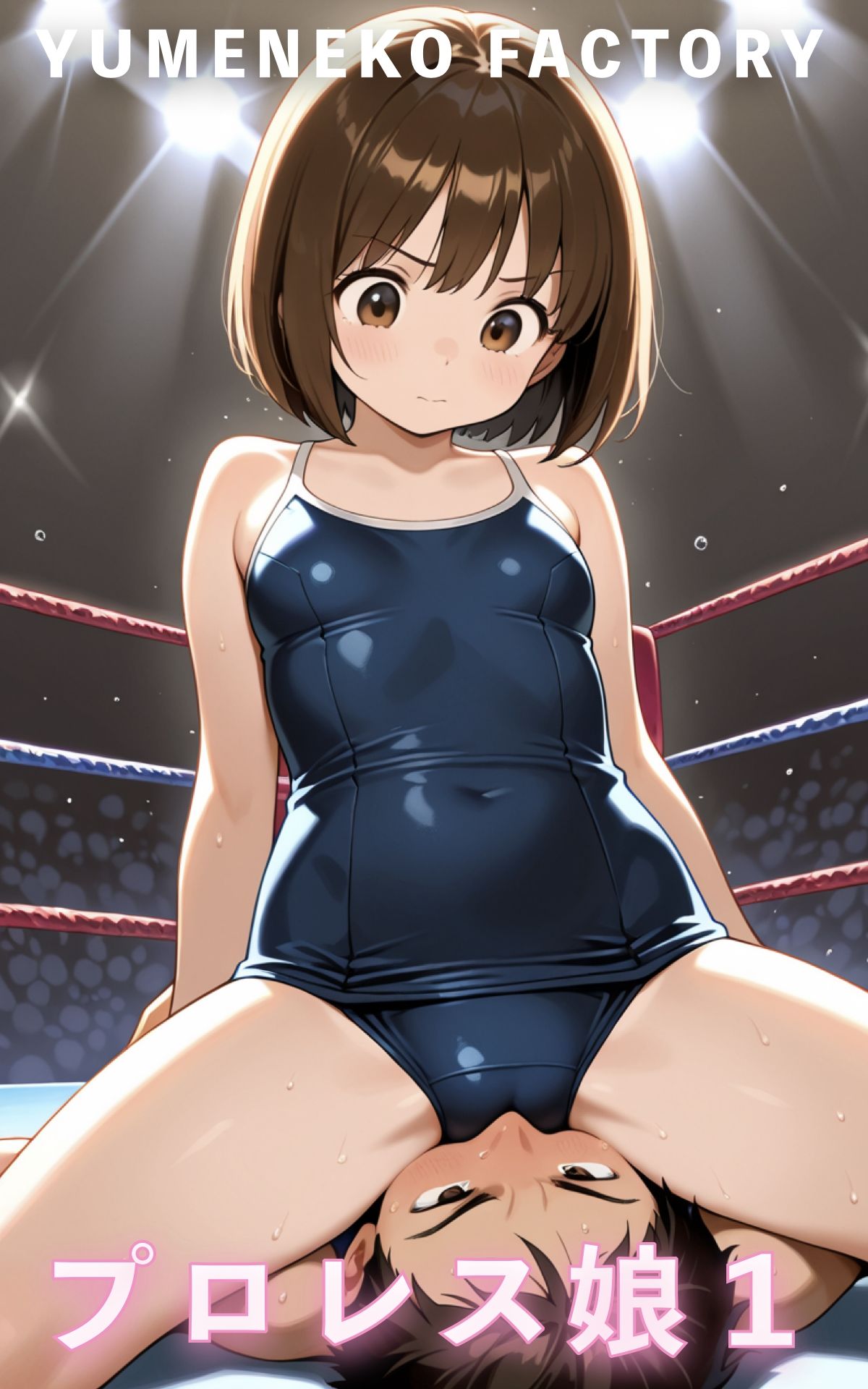 プロレス娘（1） - サンプル画像 1