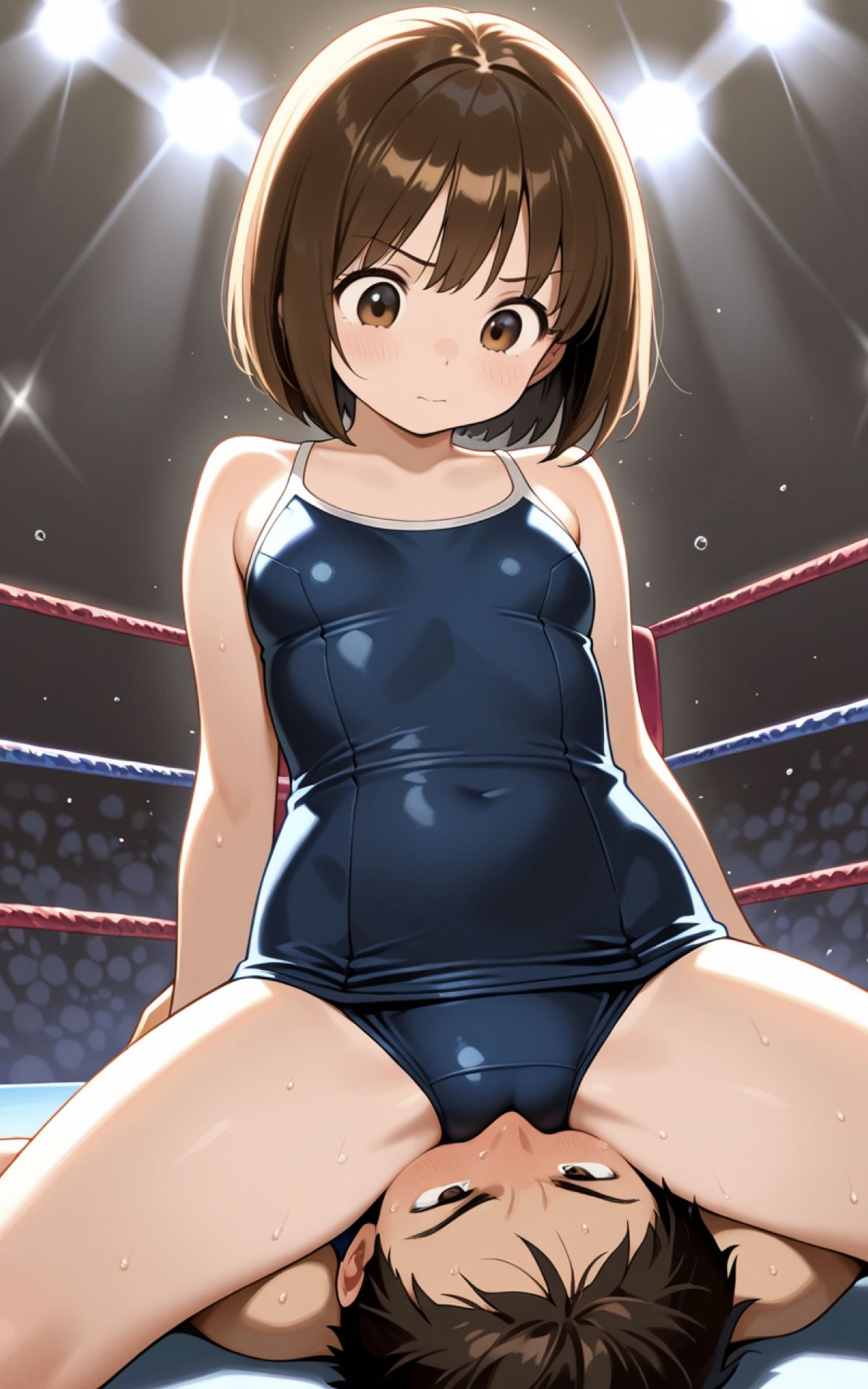 プロレス娘（1） - サンプル画像 2