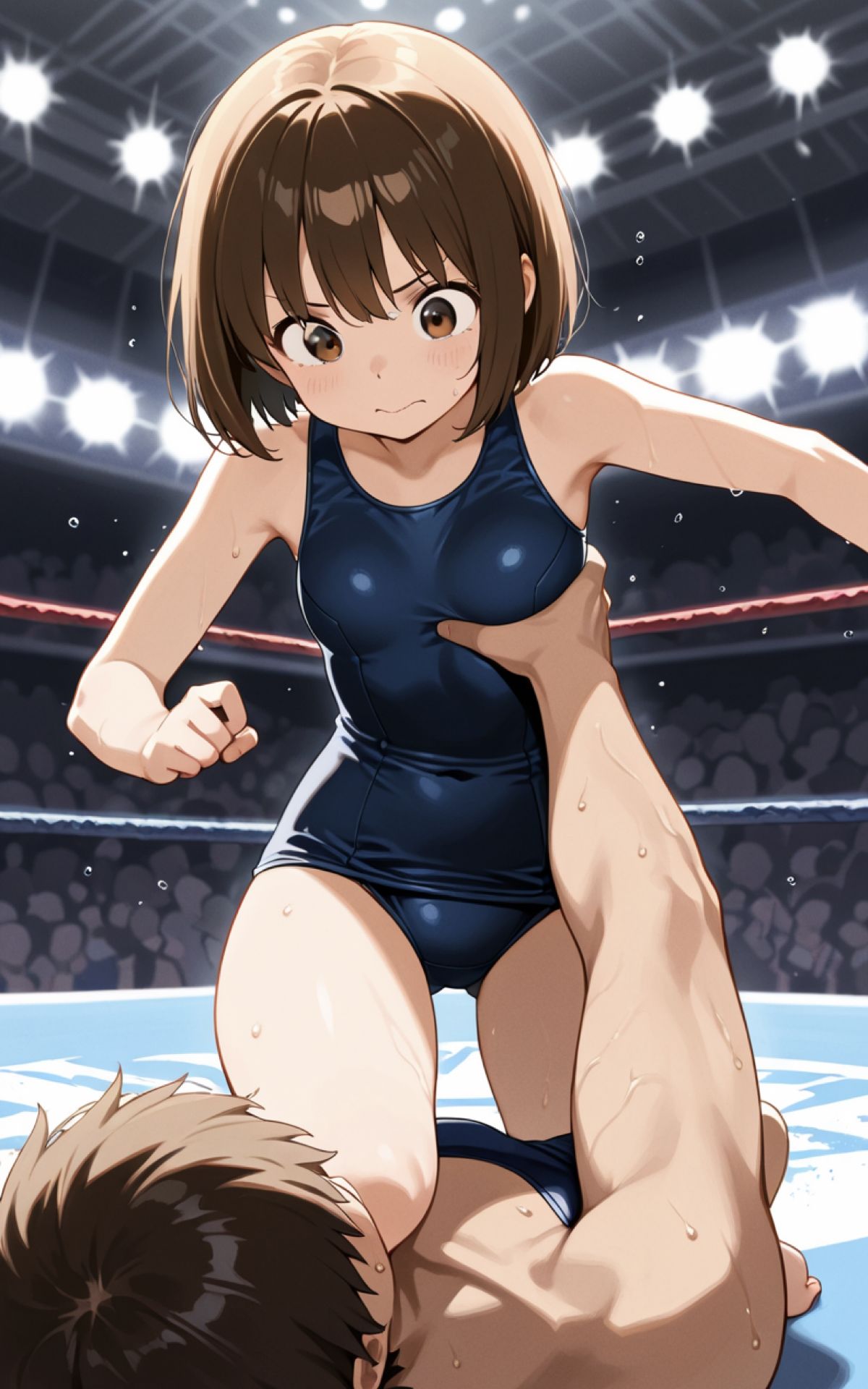 プロレス娘（1） - サンプル画像 5