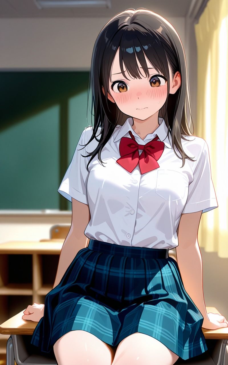 女子校生 清楚な顔してカラダは敏感〜内気な彼女と密会SEX〜 - サンプル画像 1