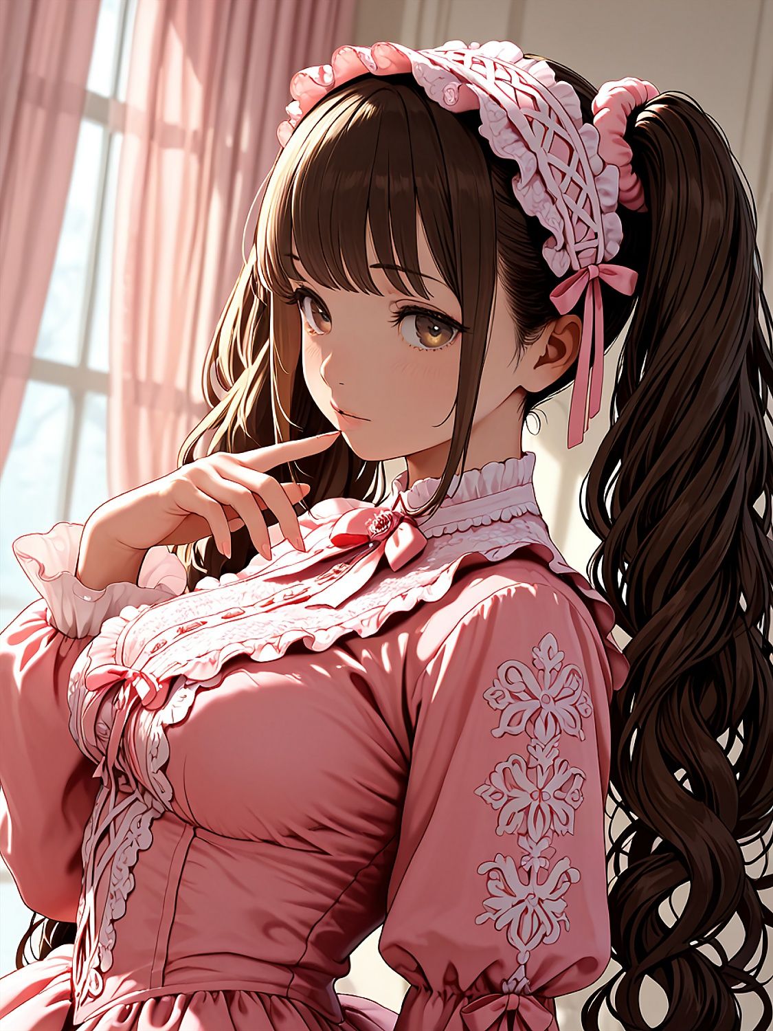 frills twintails - サンプル画像 1