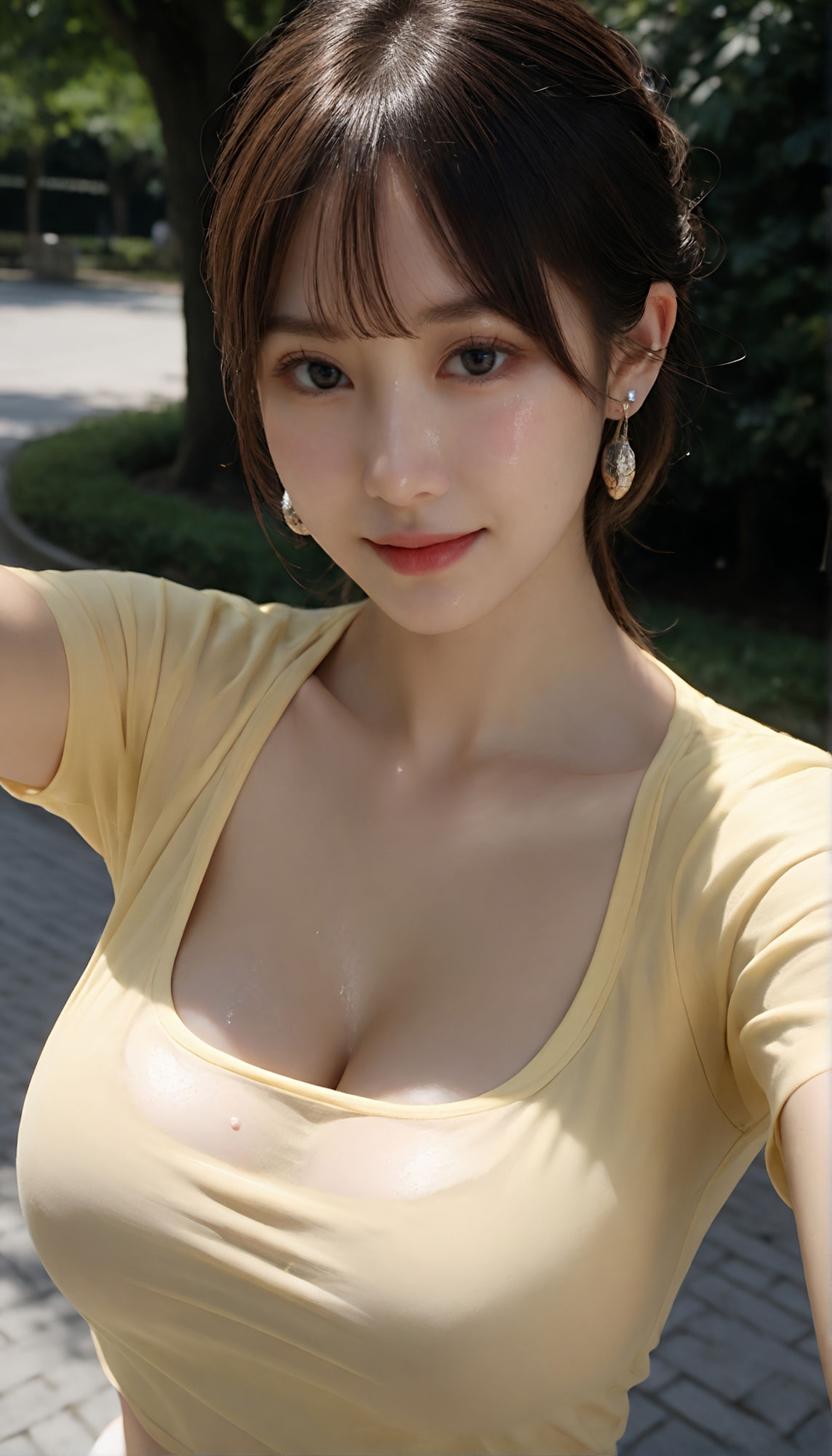 汗とTシャツ - サンプル画像 3