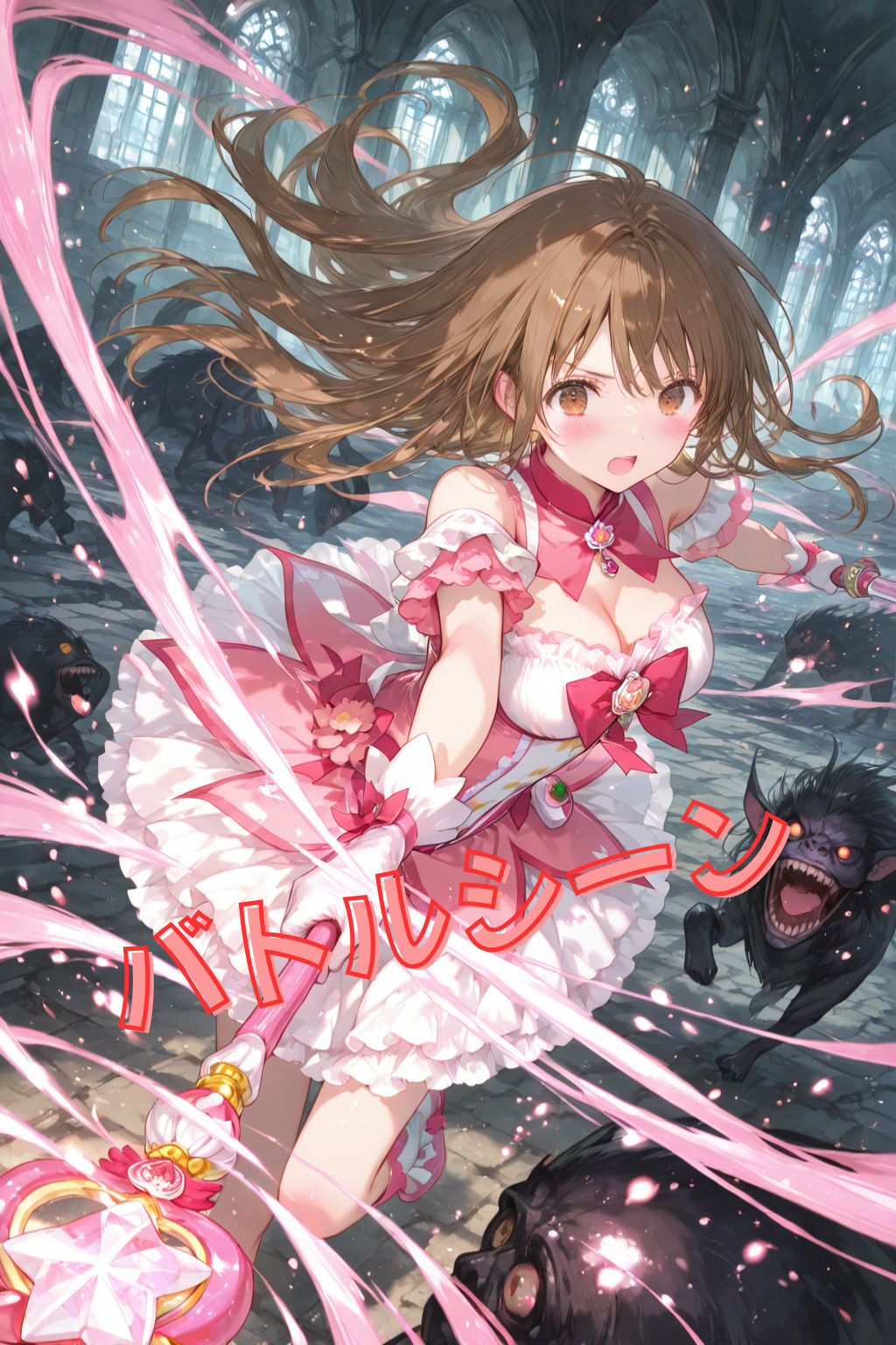 魔法戦士えりな vol.1  巨大モンスターとの戦い 編 - サンプル画像 4