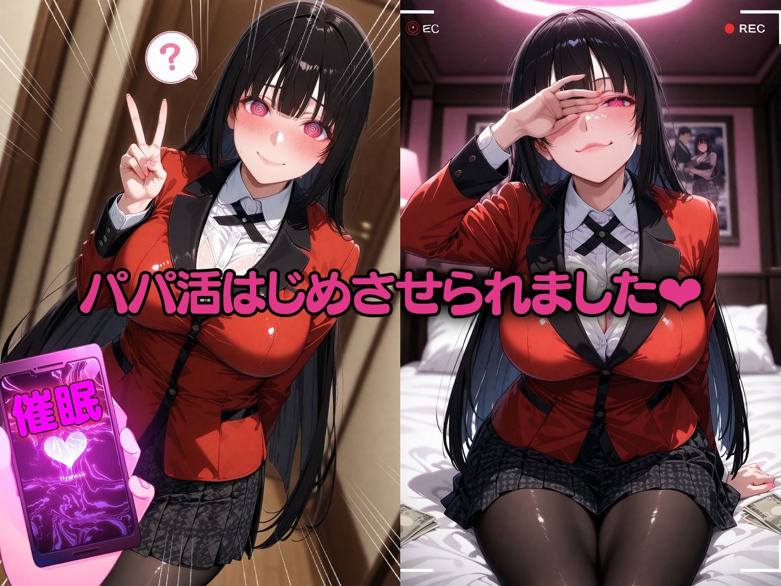 女ギャンブラーと催●で強●パパ活 無職ニートおじさん大暴れ！ - サンプル画像 1