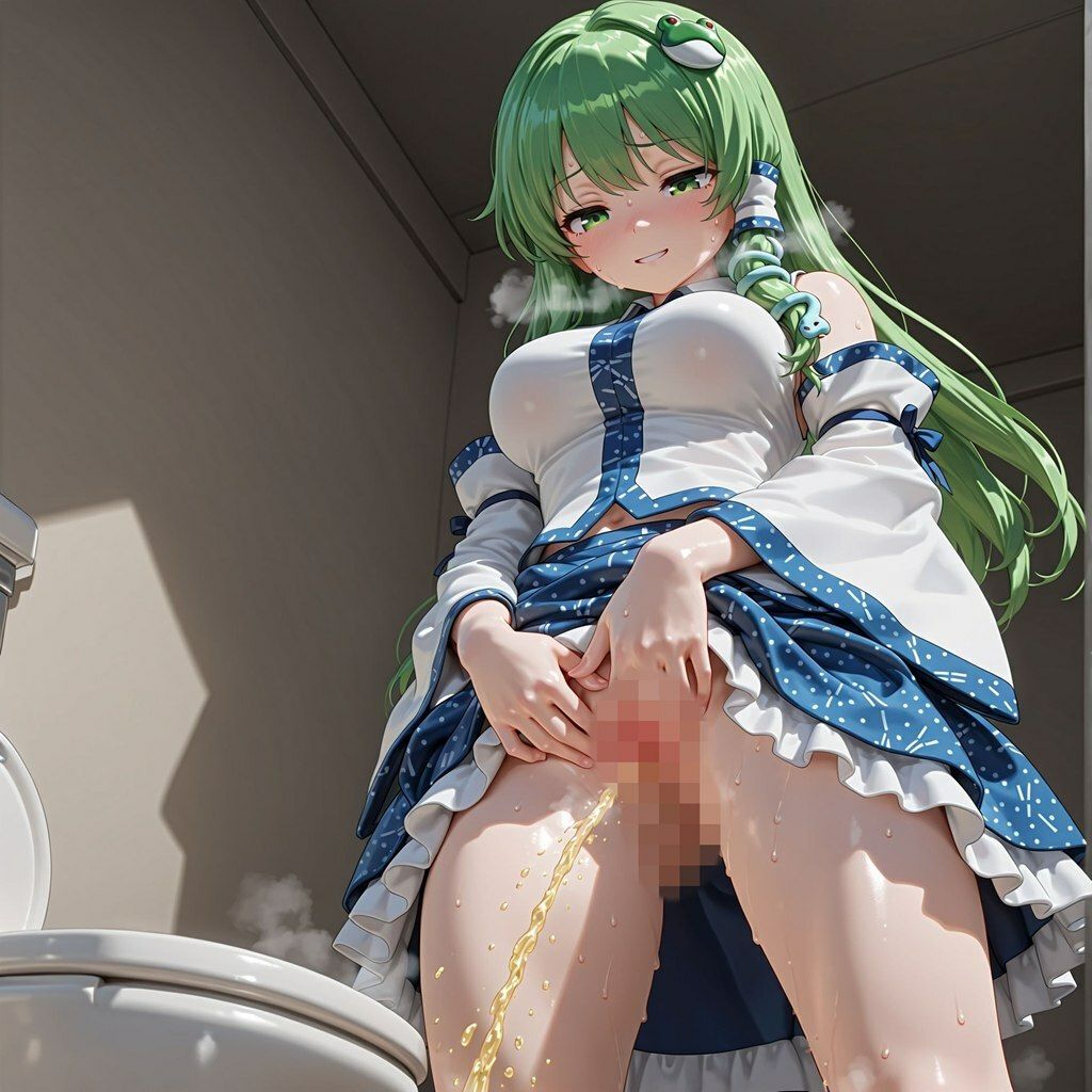 便器立ちション早苗さん - サンプル画像 6