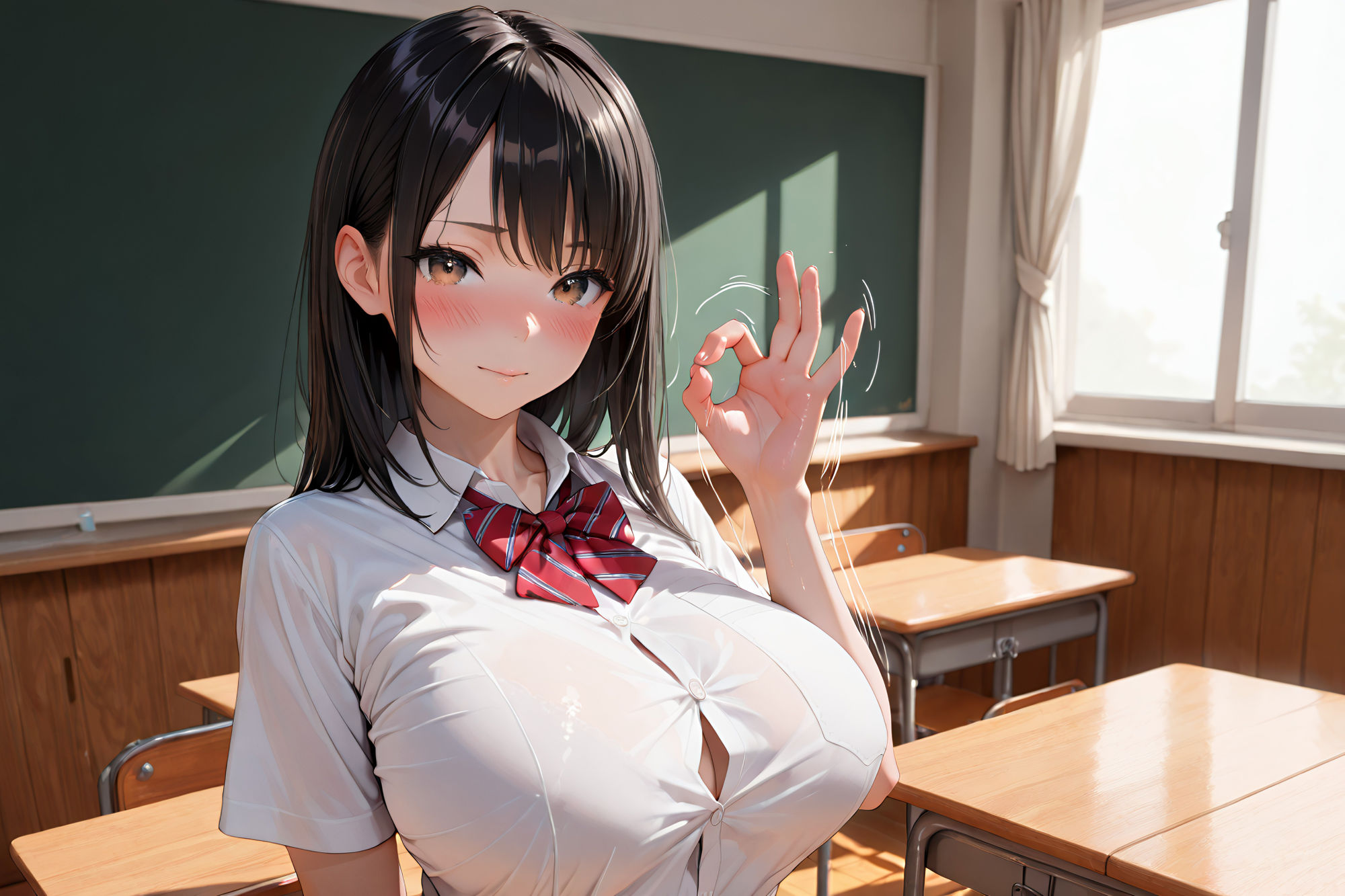 清楚な美少女の処女喪失をお手伝い！ - サンプル画像 2