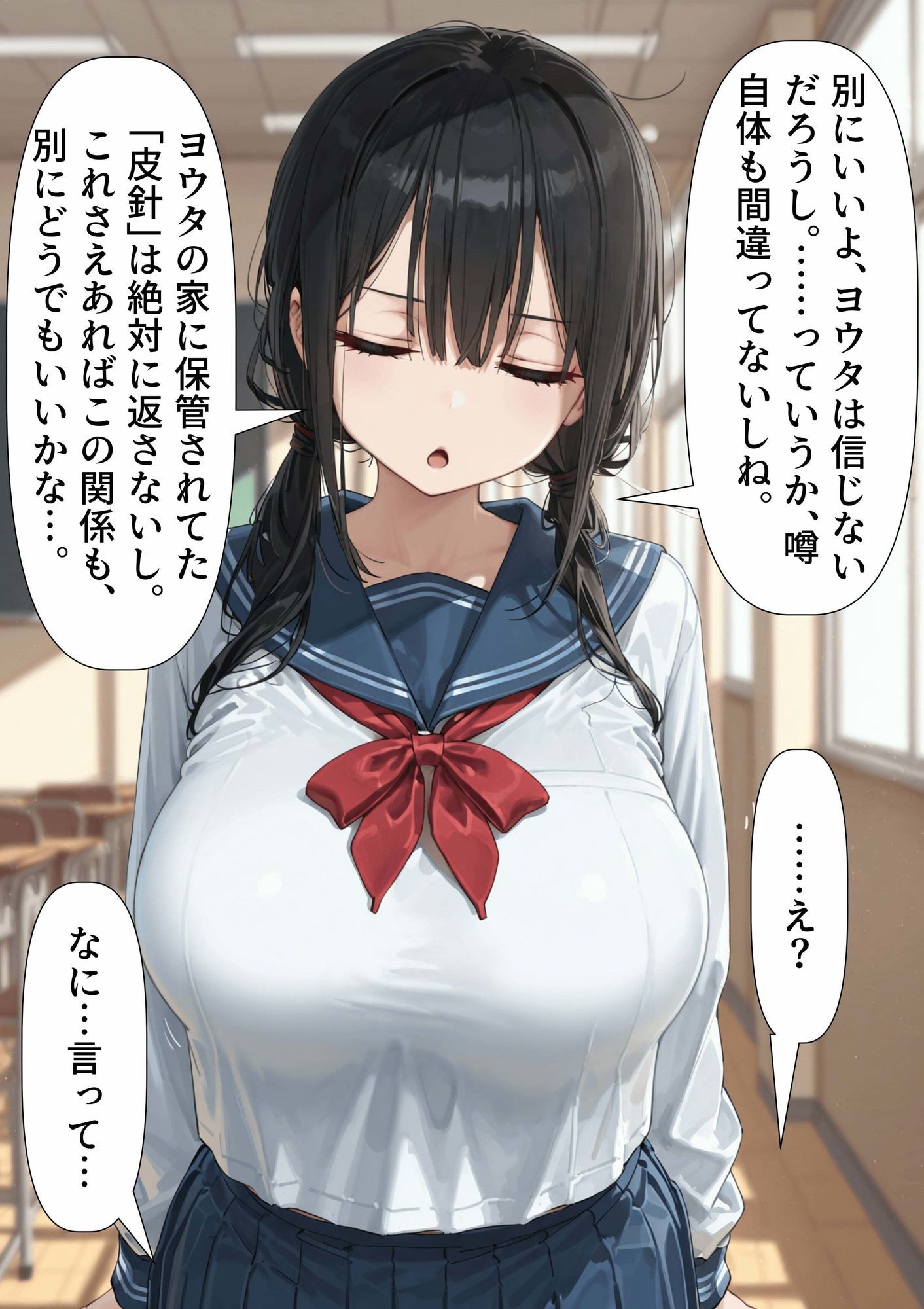 TS2作品セット（【人格上書き】クソ上司の人格が社内Aiロボに上書きされたゾ・ 【皮モノ】呪いのアイテム「皮針」の2作品を収録） - サンプル画像 6