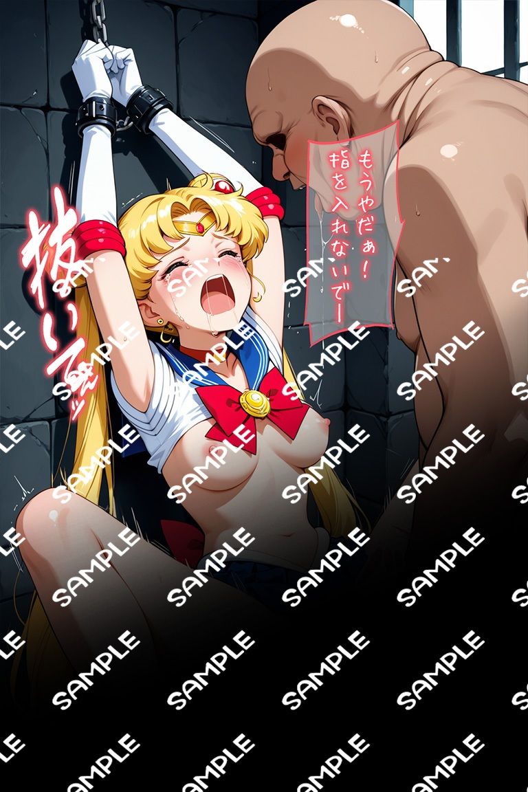 拘束セックス お仕置きマゾ覚醒 セー●ームーン - サンプル画像 7