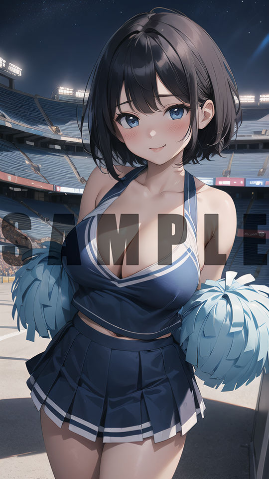 次回作でヤリチンに処女を奪われる清楚系黒髪ショートカット巨乳美少女のグラビア写真集 - サンプル画像 2