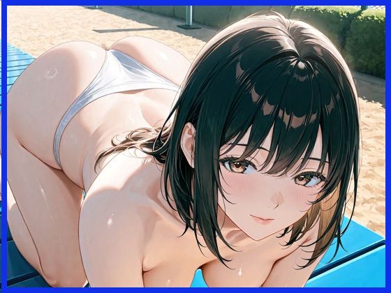 我慢できなくておそとで何度もソフトエッチしちゃった - サンプル画像 3