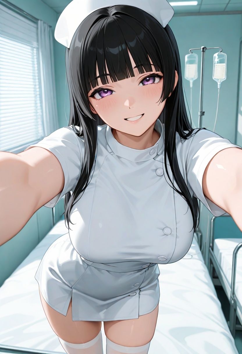 巨乳ナースの秘密の特別看護4 - サンプル画像 2