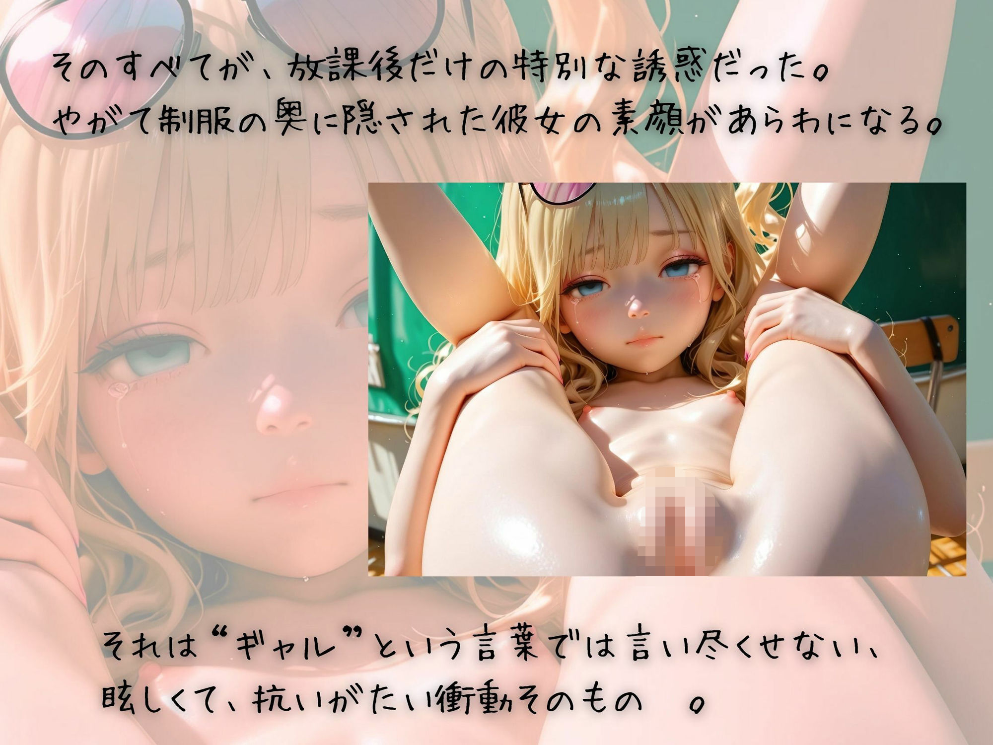 放課後リアル ＃07 〜金髪ギャルと放課後の誘惑〜 - サンプル画像 3