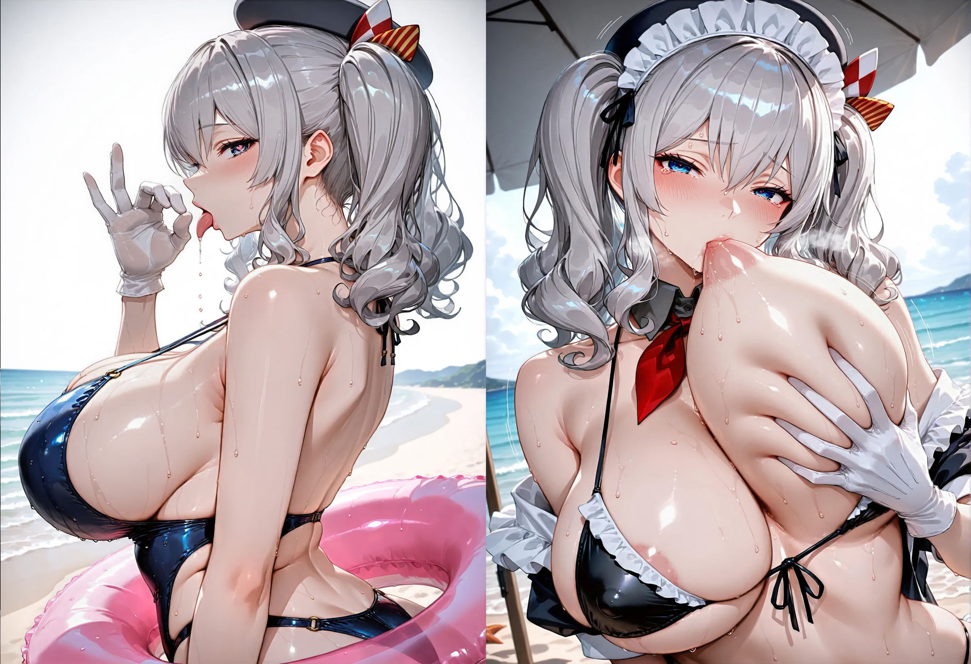 ミダラなキカイ19  良い娘な鹿島の水着とカラダを堪能したかった…… - サンプル画像 6