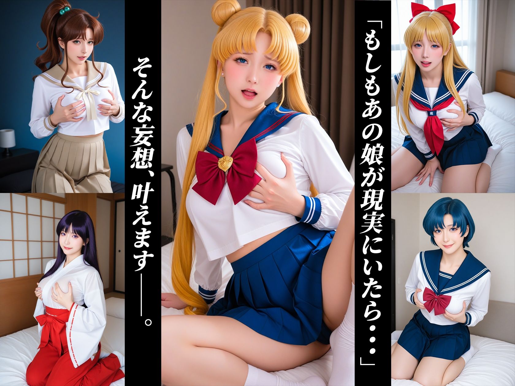 【動画】もしもあの娘が現実にいたら…〜美少女戦士編〜【フルボイス】 - サンプル画像 1