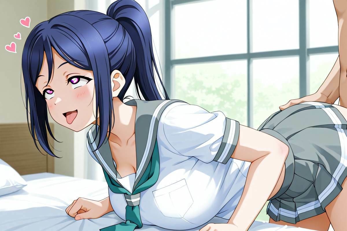 松浦◯南ラブラブアヘ顔えっちCG集 - サンプル画像 1