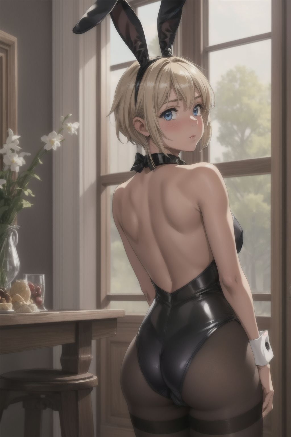 ブロンドショートのバニー - サンプル画像 5