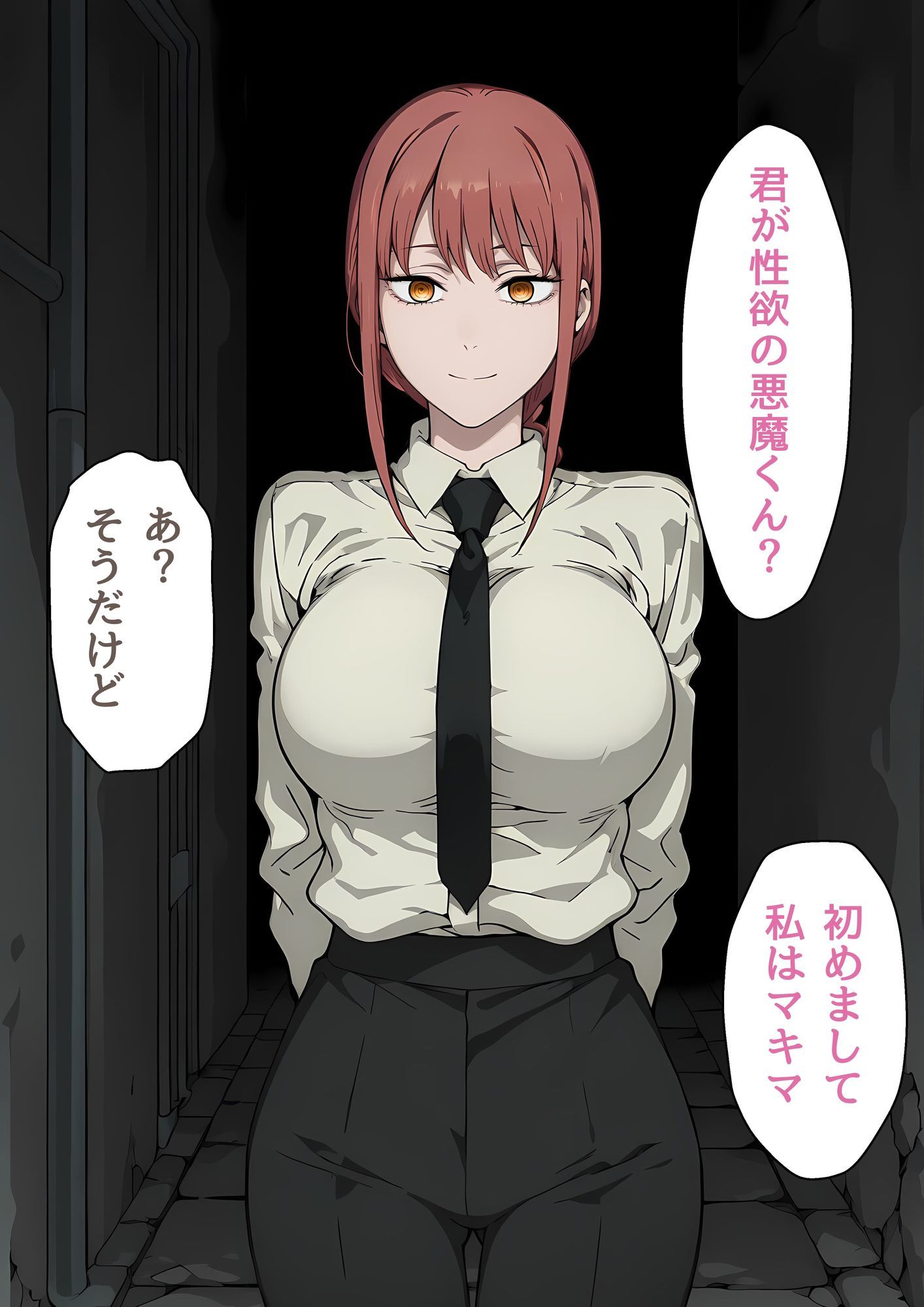 性欲の悪魔と毎日エッチする契約をしたマキ〇さん - サンプル画像 1