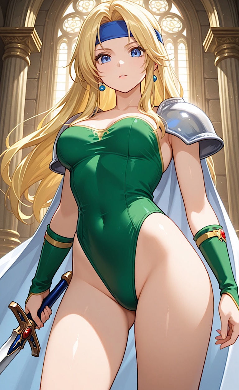 【ファイナルファンタ〇ー6】セリス将〇屈辱！大切な処女（クリスタル）をオヤジ盗賊に盗まれる！！ - サンプル画像 10