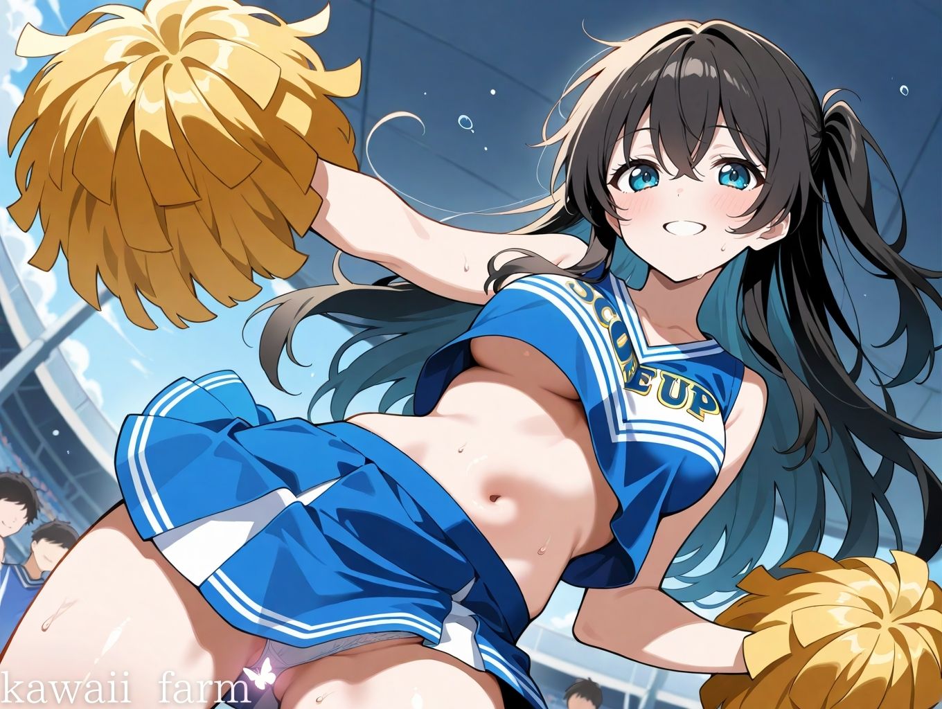 性欲まみれ チア部 ver. - サンプル画像 1