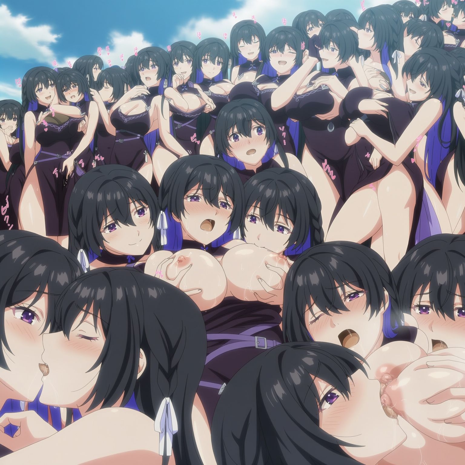 自分同士でエッチしまくり！嫁分身画像まとめ202509 part1 全500枚 - サンプル画像 3