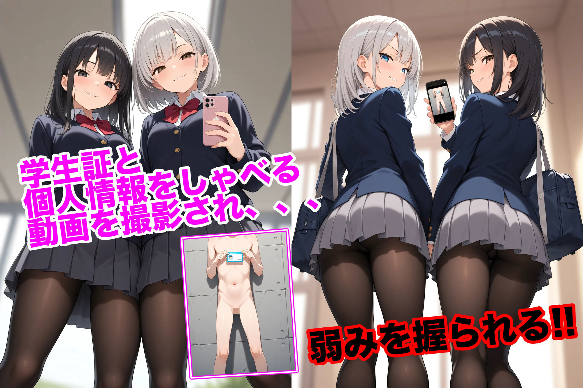 ドSなJK様集団のエグいイジメ - サンプル画像 3