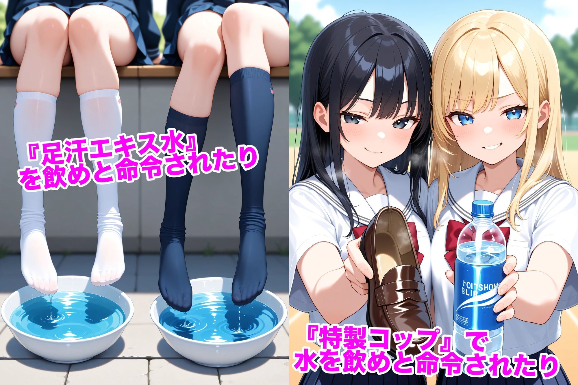 ドSなJK様集団のエグいイジメ - サンプル画像 5