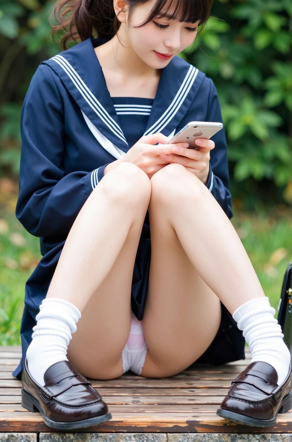 純白のパンティ - サンプル画像 1