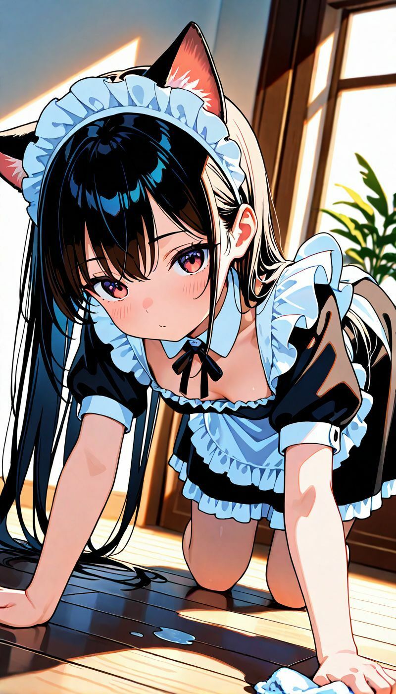 純情×誘惑 メイドさんの甘美なご奉仕 - サンプル画像 1