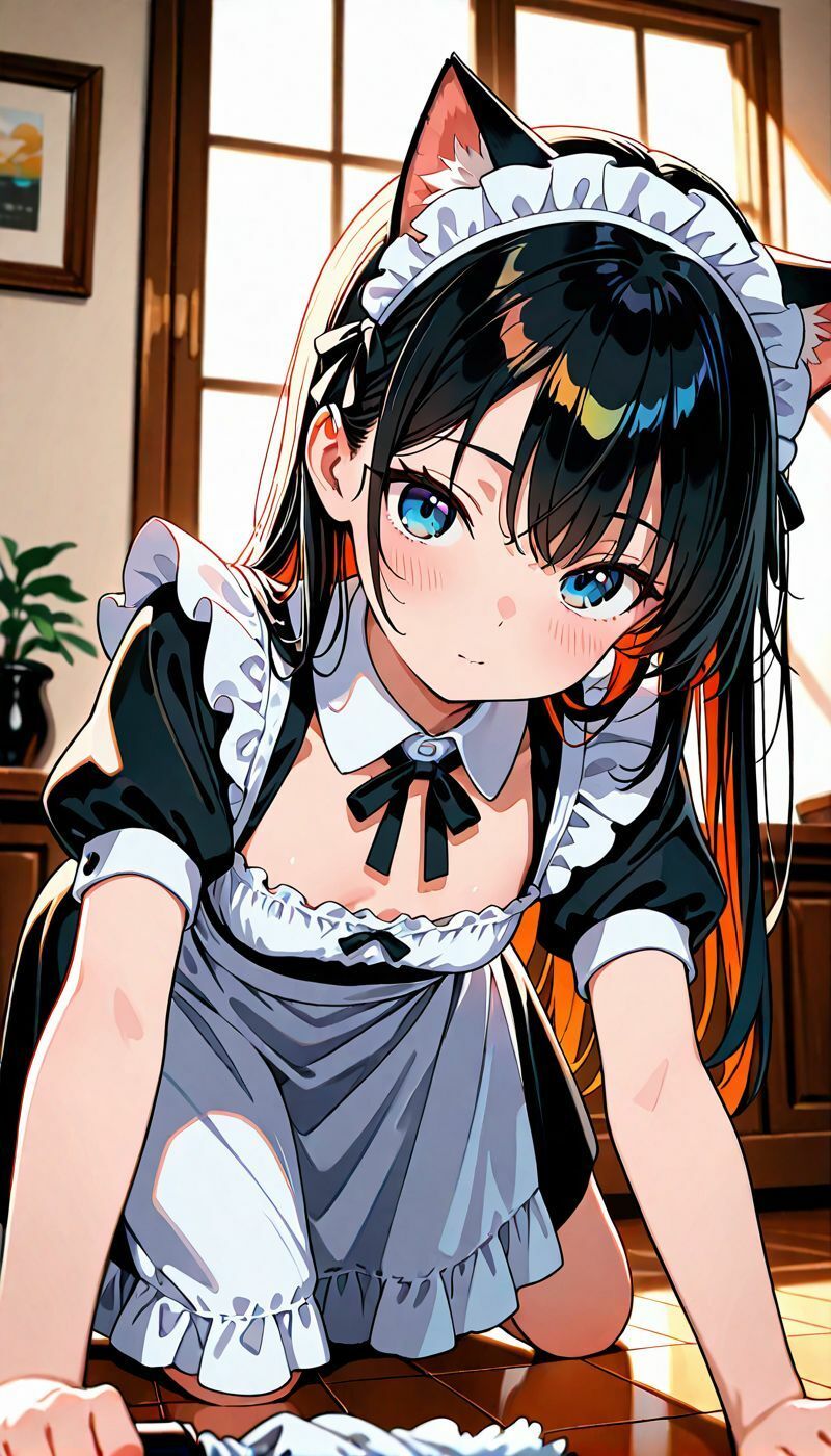 純情×誘惑 メイドさんの甘美なご奉仕 - サンプル画像 2