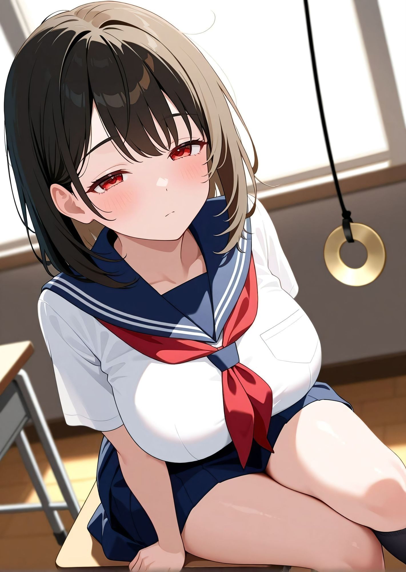 クラスの優等生を催●で性解放 - サンプル画像 2