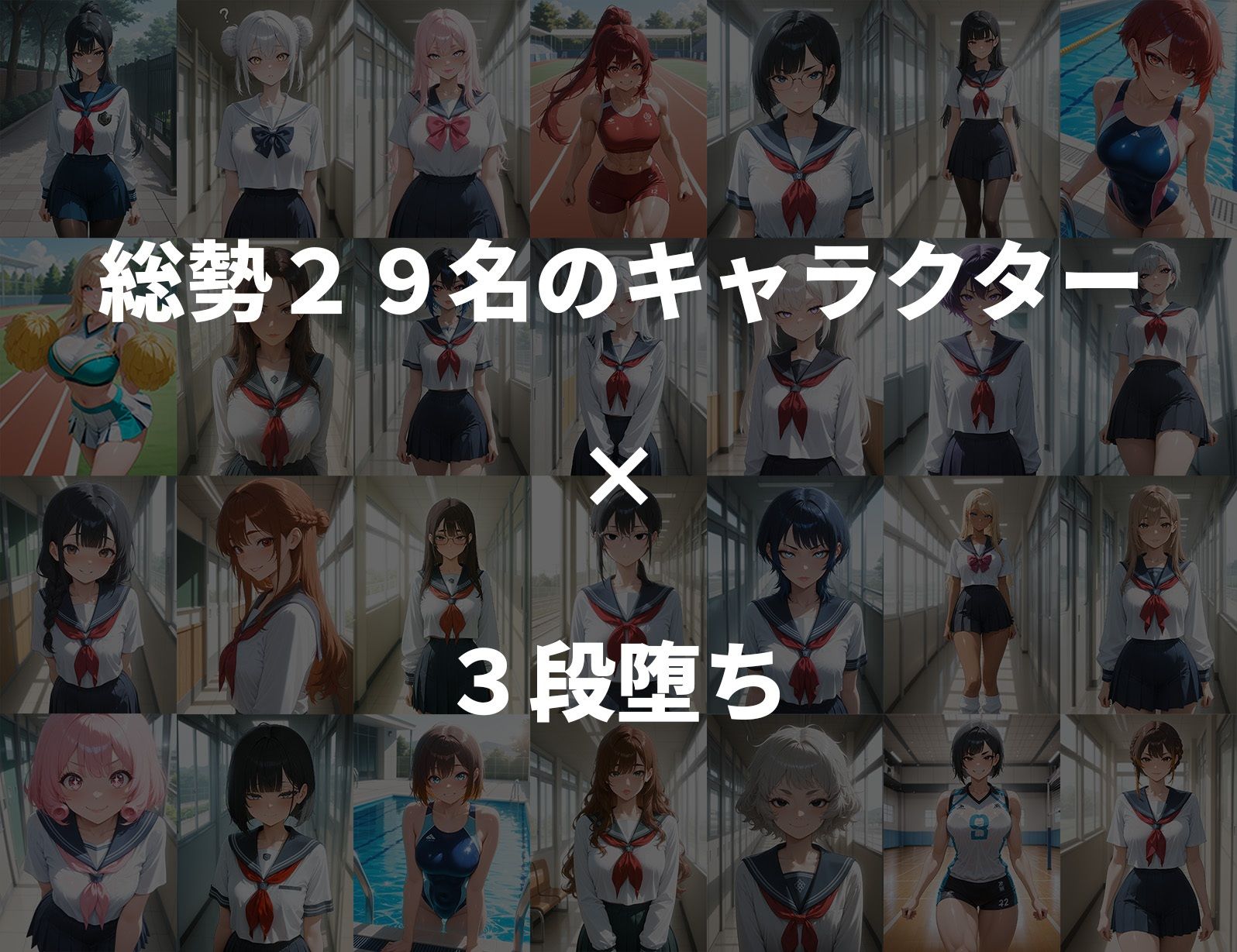 JK中出し即アヘ〜調子にのった女子校生を種付おじさんが中出しでワカらせる〜 - サンプル画像 8