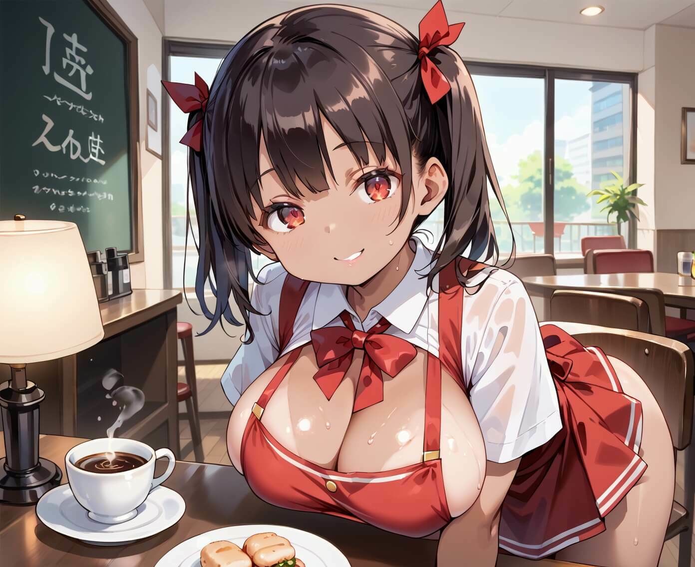 珈琲1杯でヤれるカフェ6！110枚 - サンプル画像 3