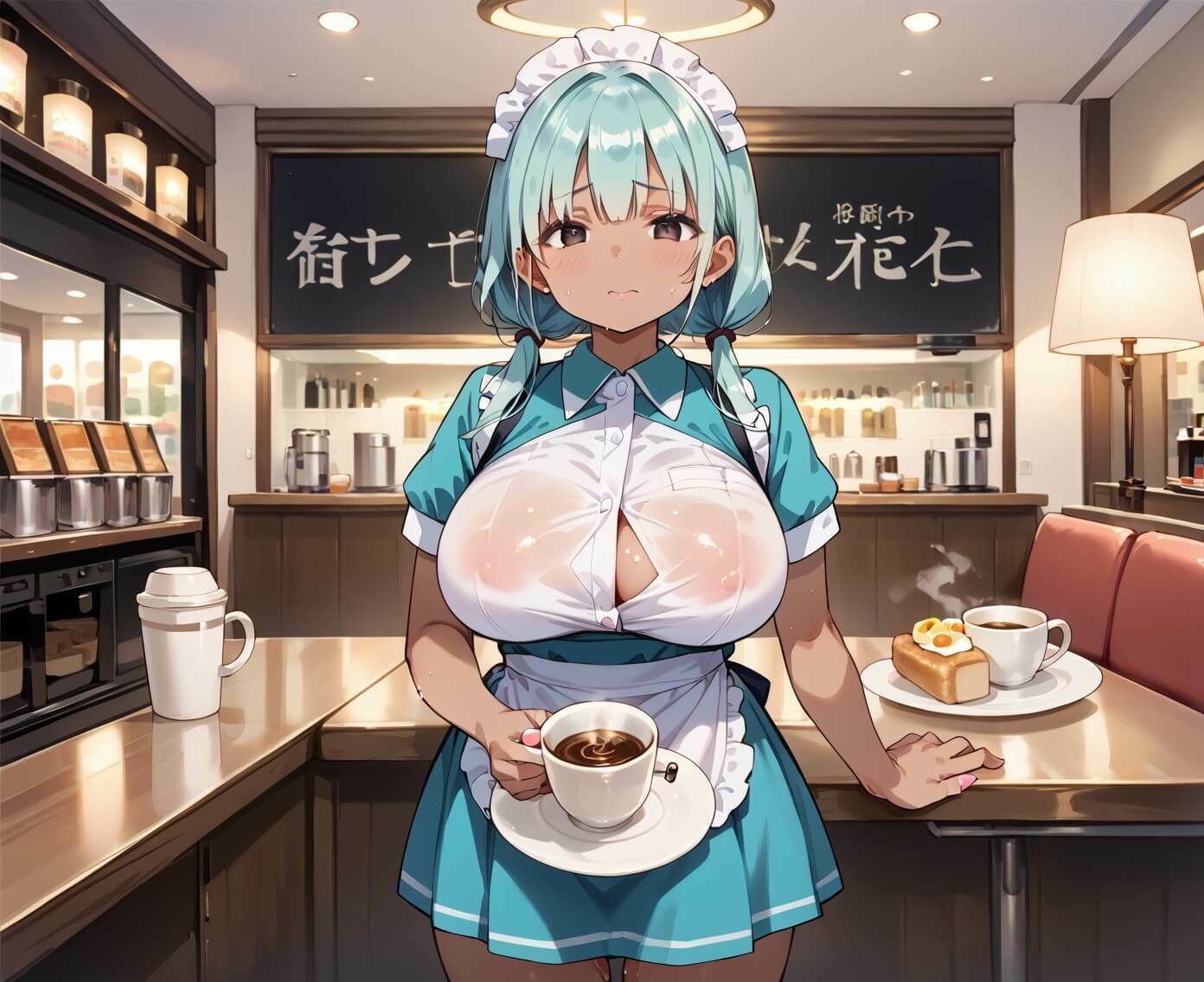 珈琲1杯でヤれるカフェ7！110枚 - サンプル画像 8