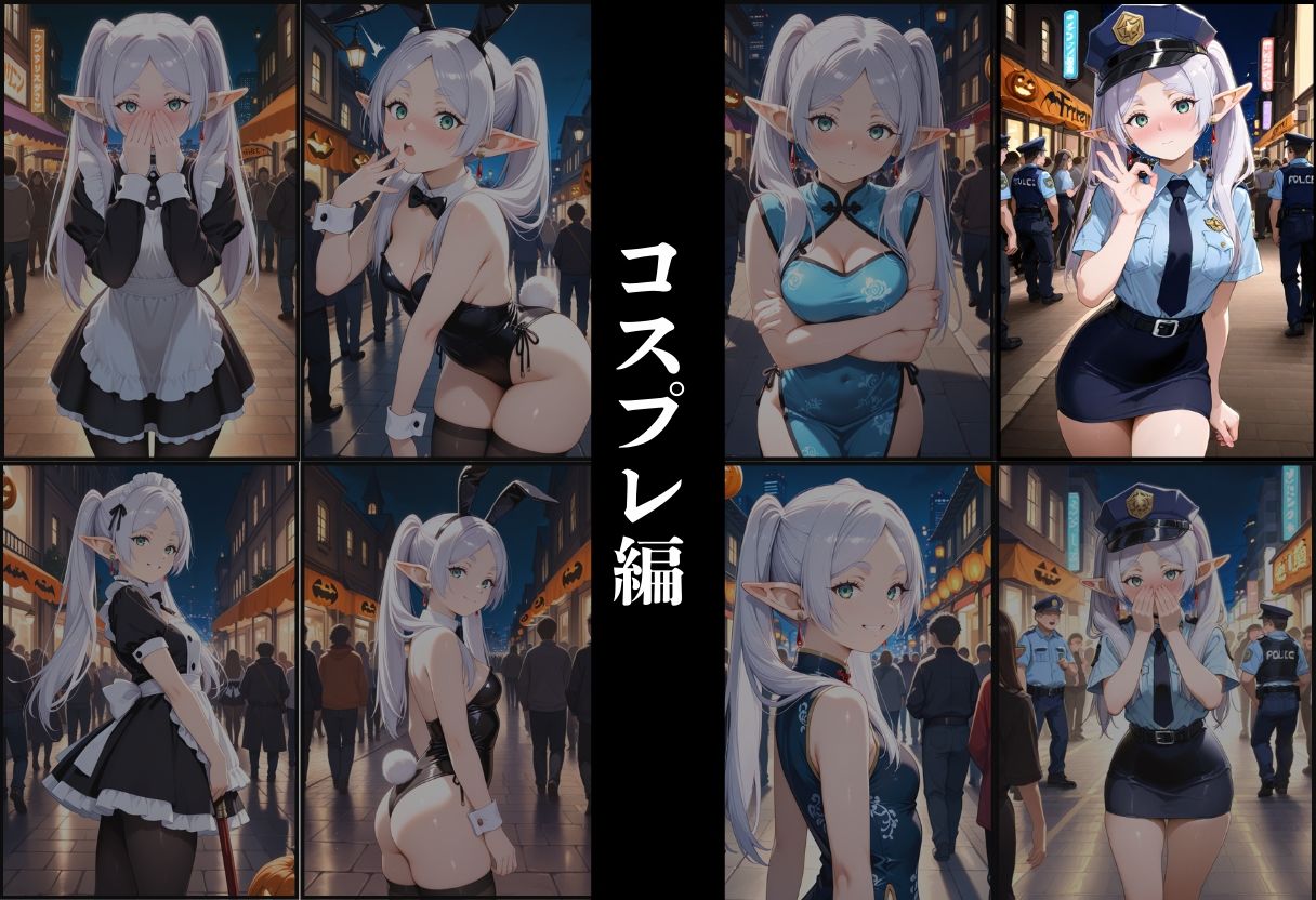 『魔導師の弟子、禁断のコスプレ快楽堕ち』 - サンプル画像 2