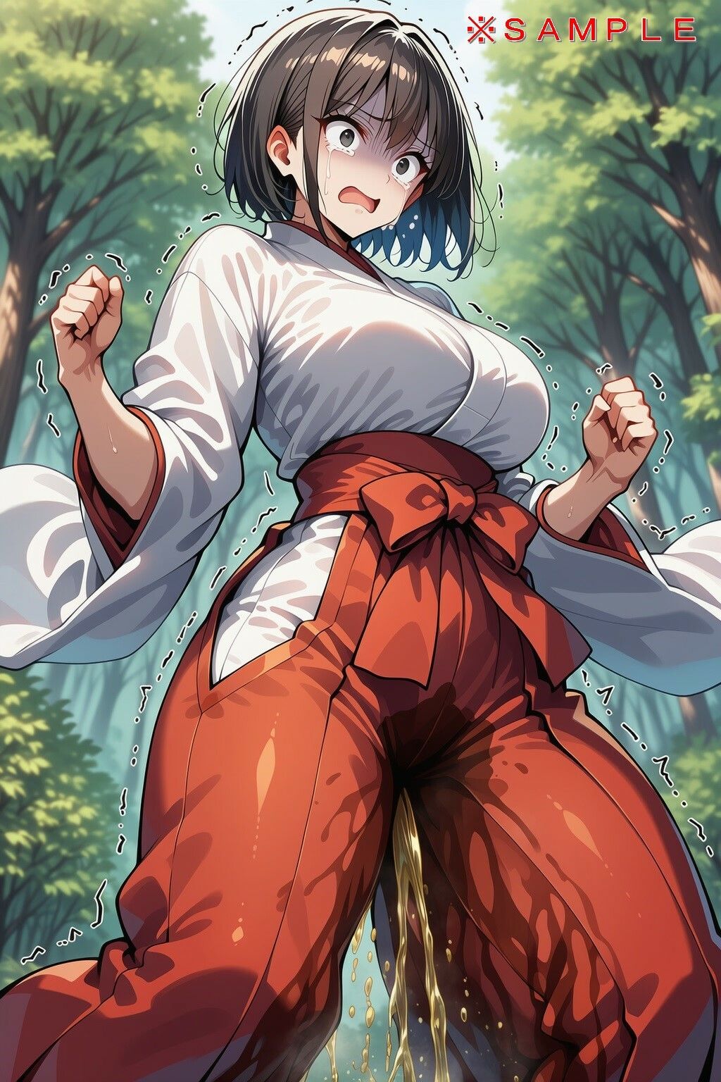 退魔師失禁図鑑 - サンプル画像 2