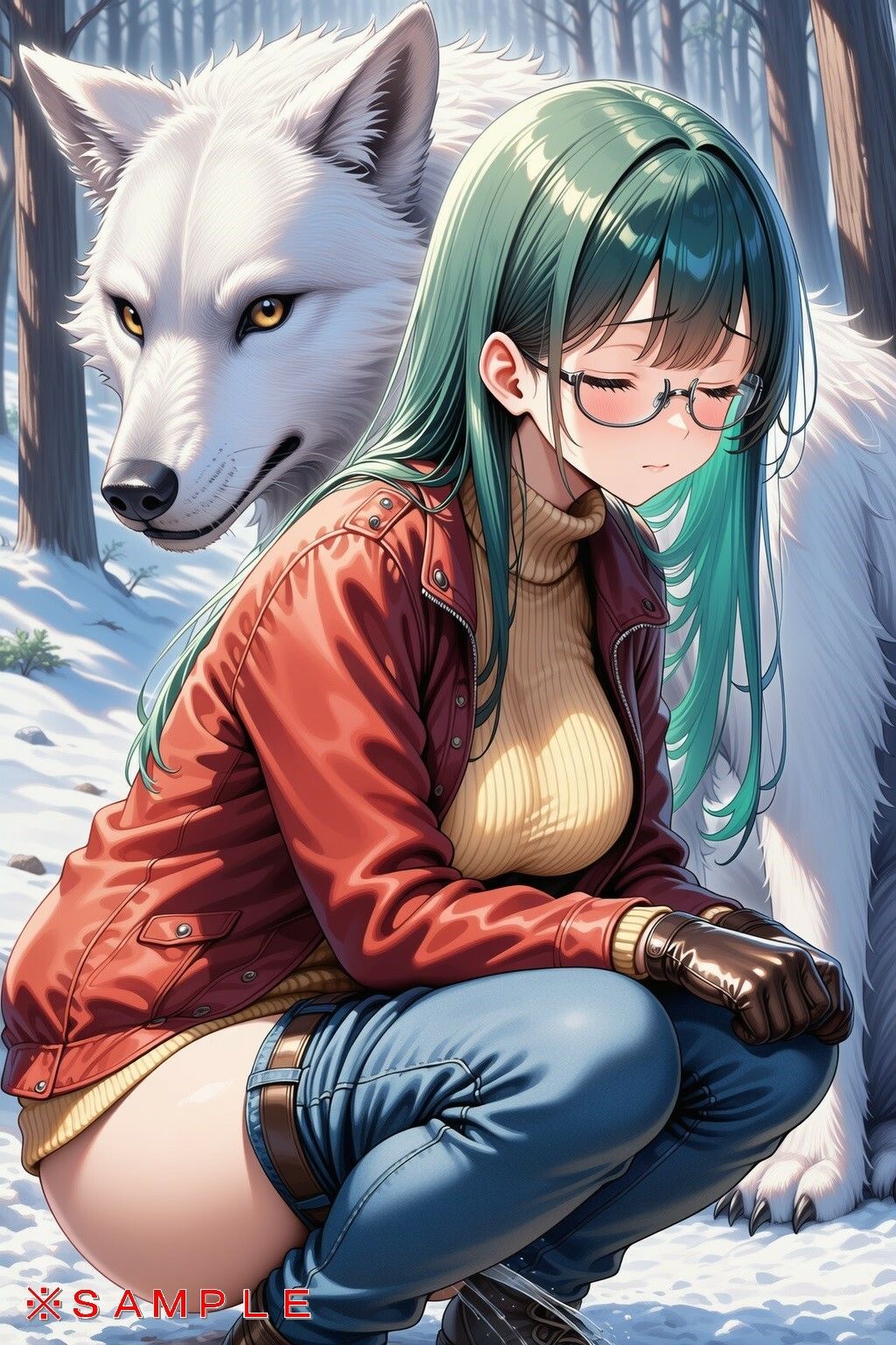 退魔師失禁図鑑 - サンプル画像 6