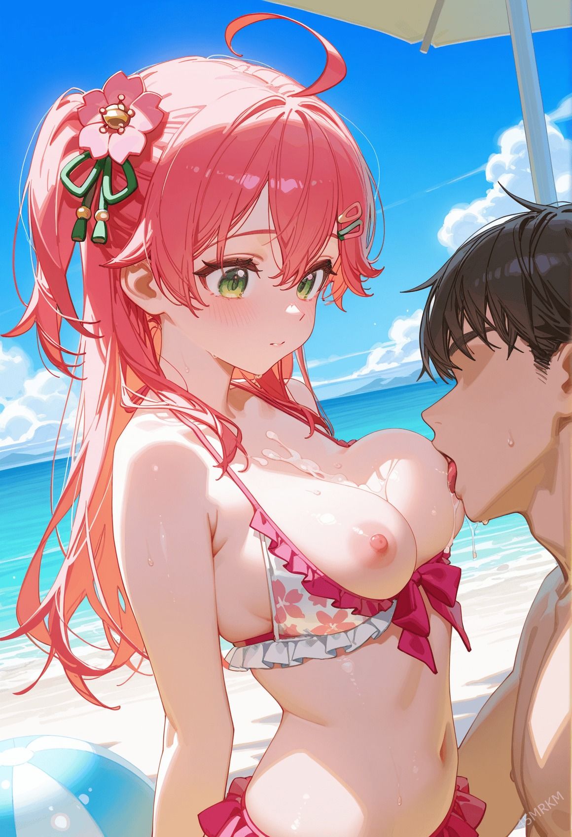 C-26  さ〇らみこ水着HCG集 - サンプル画像 1