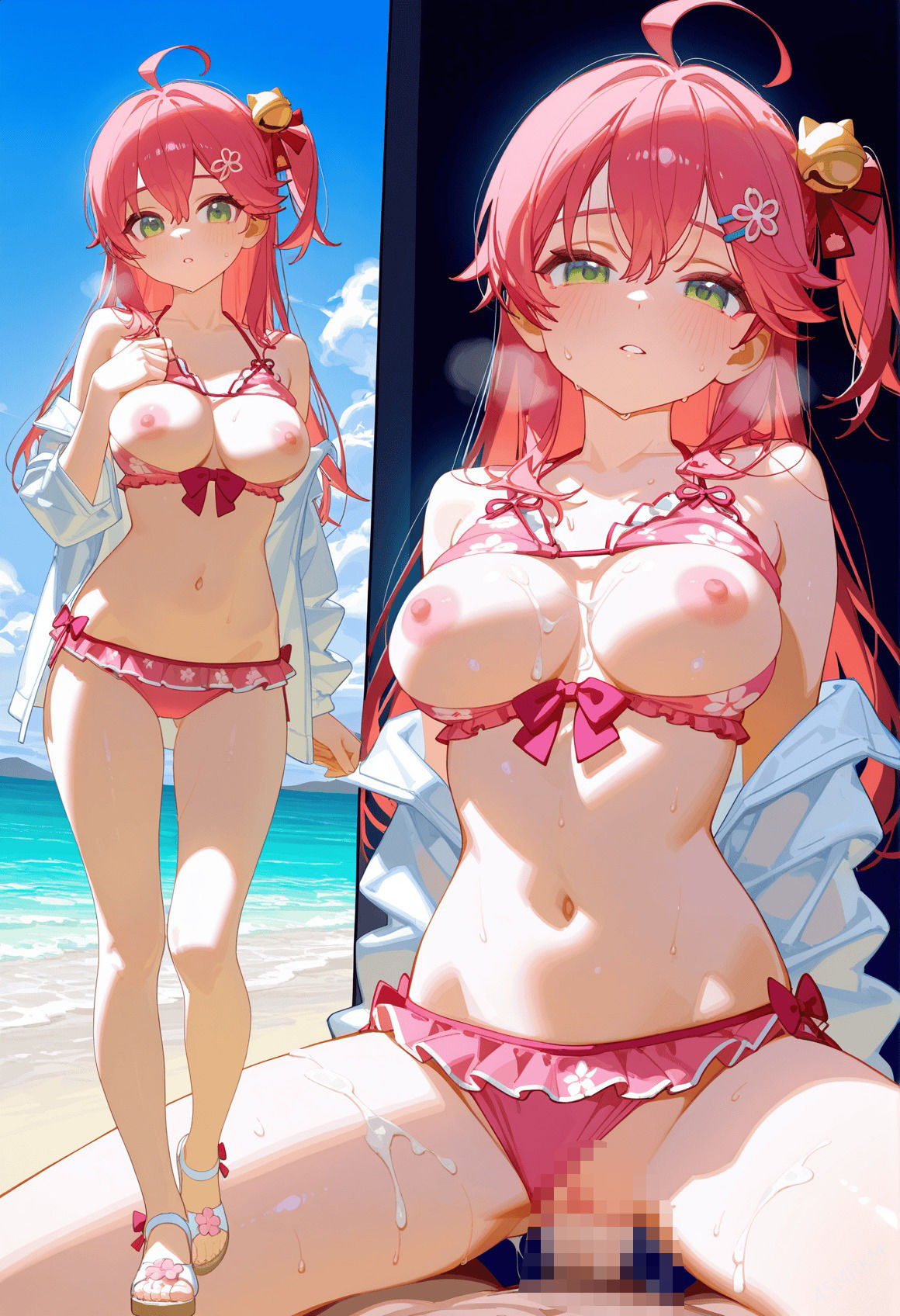 C-26  さ〇らみこ水着HCG集 - サンプル画像 10