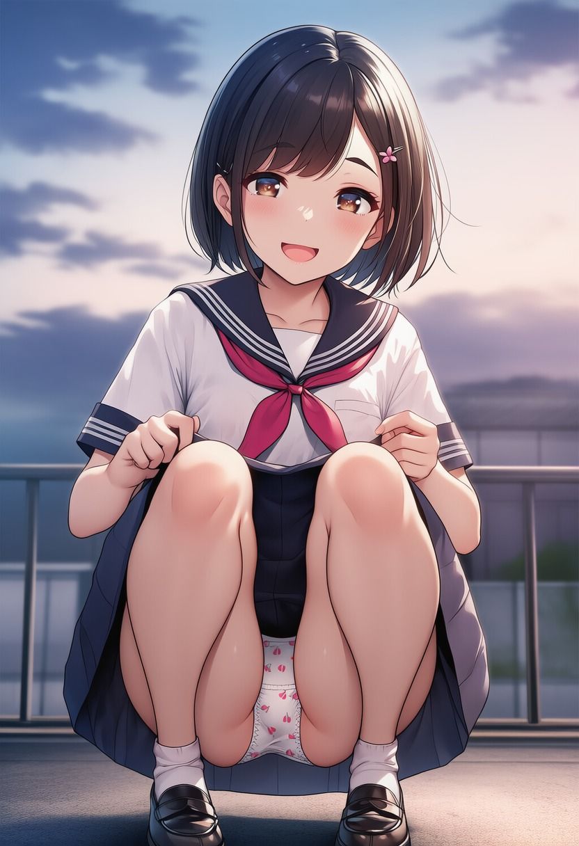 しゃがみパンチラ鑑賞会（500枚分） - サンプル画像 9