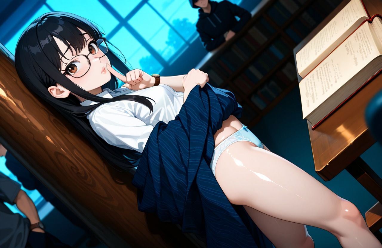 育性女子  図書委員のひみつ編 - サンプル画像 4