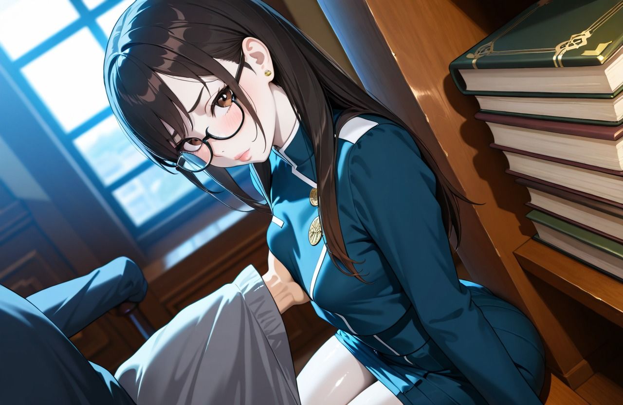 育性女子  図書委員のひみつ編 - サンプル画像 5