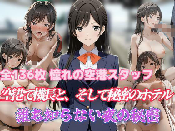 憧れの空港スタッフ 空港で機長と、そして秘密のホテル 誰も知らない夜の秘密
